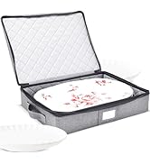 storageLAB China Storage Containers, Containers for Organizing, Hard Shell Case, Felt Plate Divid...