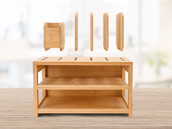 Bamboo Desk Organizer