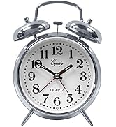 Equity 13014 Analog Twin Bell Alarm Clock