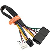 YEZriler 24 Pin to 6 Pin ATX Power Adapter Sleeved Cable for HP Z200 Z230 4300 6080 8080 ProDesk ...