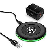 S25 Edge Wireless Charger Pad for Samsung Galaxy S25 Ultra S25+ S25 FE S24 S23 Z Fold/Flip 7, 15W...