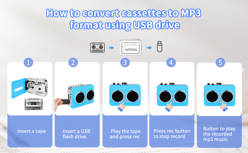 cassette player,cassette to mp3 converter