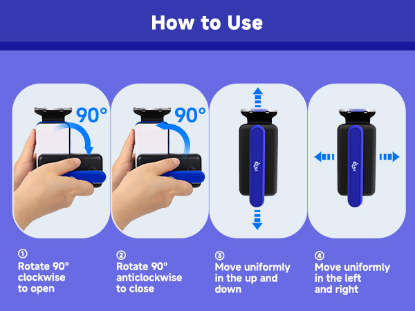 Magnetic Aquarium Fish Tank Glass Cleaner
