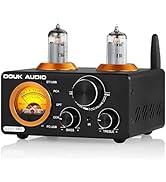 Douk Audio ST-01 PRO 200W Bluetooth Amplifier, 2 Channel Vacuum Tube Power Amp with USB DAC/Coaxi...