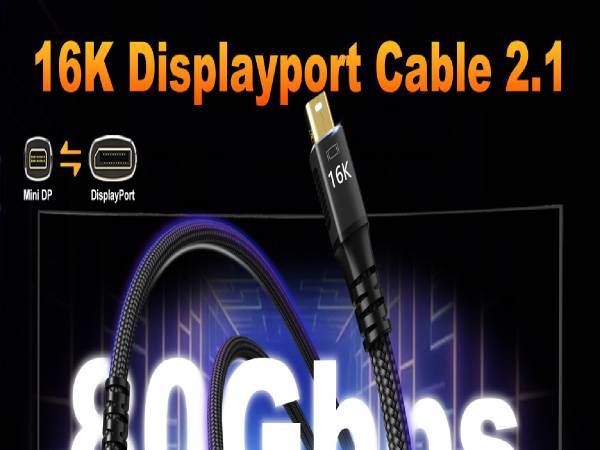 8k mini displayport to displayport 1.4 adapter