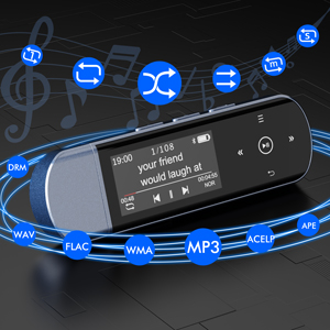 reproductor de musica USB MP3 Player with Bluetooth music player for kids digital audio player M4A