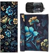 Yuilgdo Yoga Towels, Non Slip Hot Yoga Mat Towel with Grip Dots,Super-Absorbent Soft Microfiber Y...