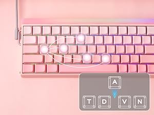 Wired Magnetic Gaming Keyboard