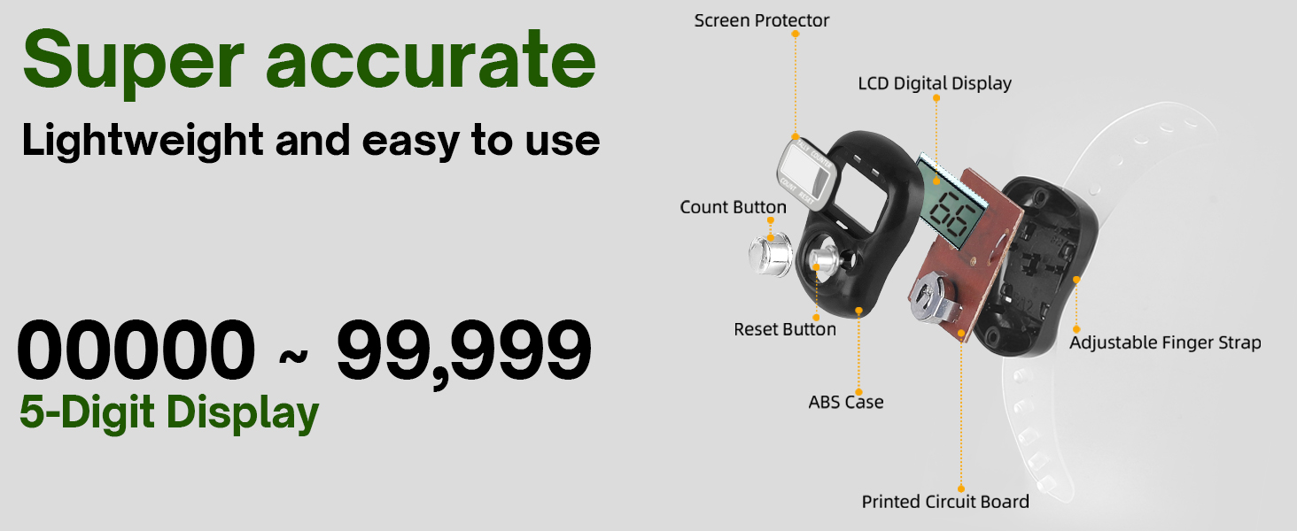 clicker counter tasbih counter tally counter clicker finger counter tasbeeh counter