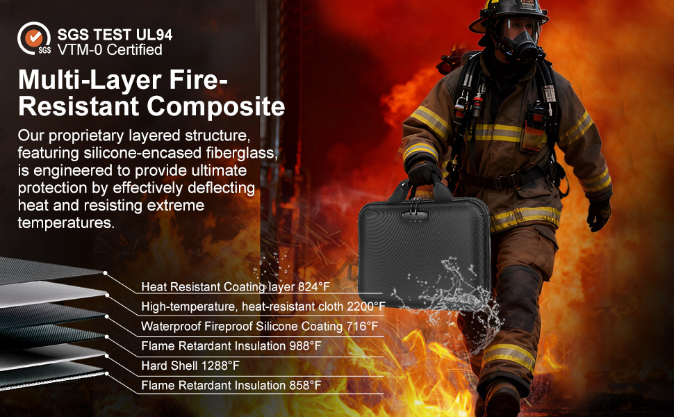 fireproof document box eva