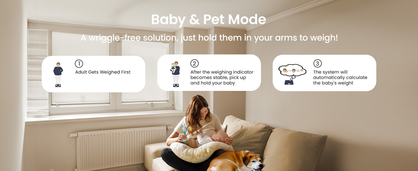 scale with baby mode