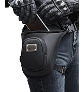 ROCKRBOS Motorcycle Thigh Bag Drop Leg Bag for Women Men with Leg Strap Removable Thigh Purse for...