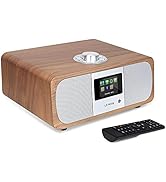 LEMEGA M3P WiFi Internet Radio,FM Digital Radio,Spotify Connect,Bluetooth Speaker,Stereo Sound,Wo...