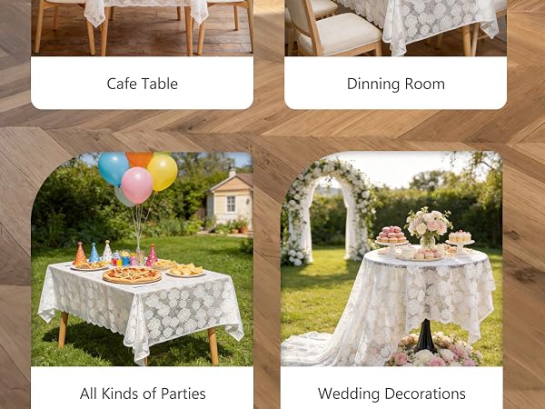 Lace Tablecloth for Dinning Room