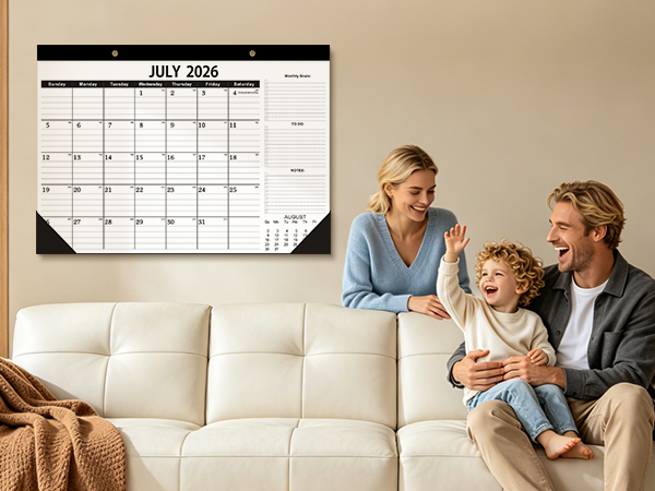 desk calendar 2026-2027