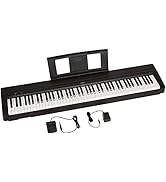 YAMAHA P71 88-Key Weighted Action Digital Piano with Sustain Pedal and Power Supply (-Exclu...