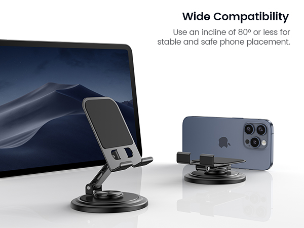 cell phone stand for desk, desk phone stand, office must haves