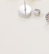 Findchic Stainless Steel Roman Numerals Studs Earrings
