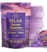 Shower Steamers Aromatherapy - Birthday Gifts for Women - Shower Bombs Aromatherapy, Spa Day Esse...