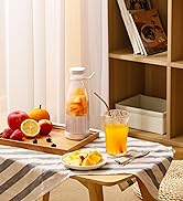 MEHIDFY Portable Blender, Personal Blender for Shakes and Smoothies with 8 Blades, 15oz Fresh Jui...