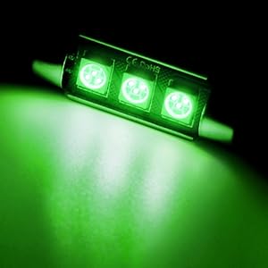 Green interior LED 