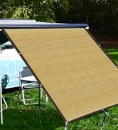 rv awning sun shade screen