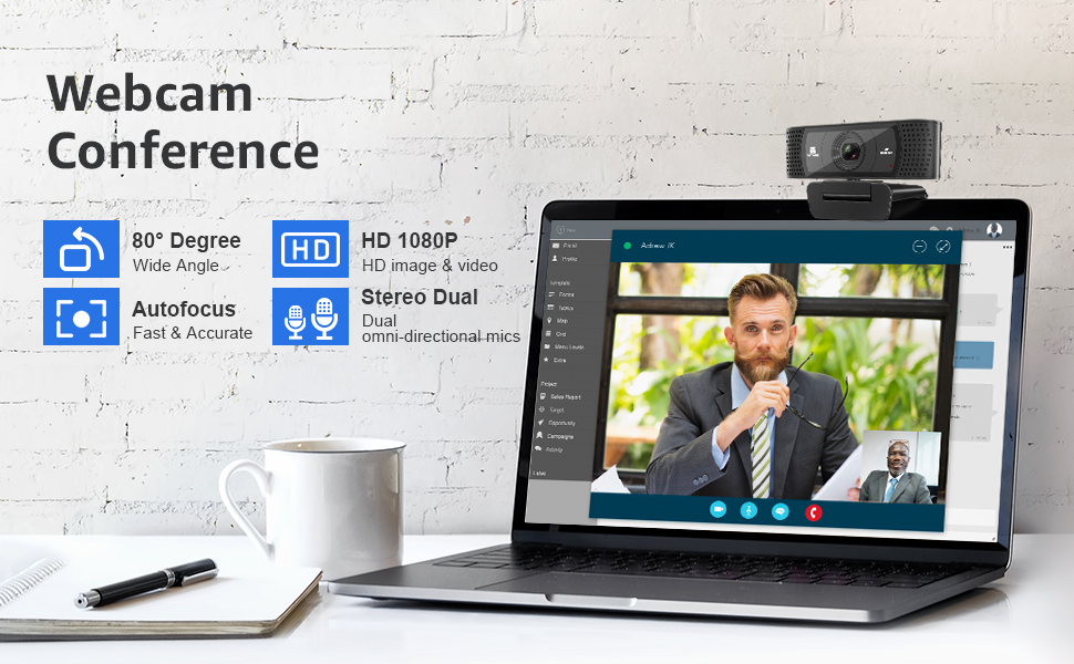 webcam with microphone