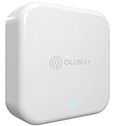 OLUMAT Wi-Fi Gateway, Smart Hub for Remote Control Door Lock with TTLock App, Wi-Fi Bridge Work w...
