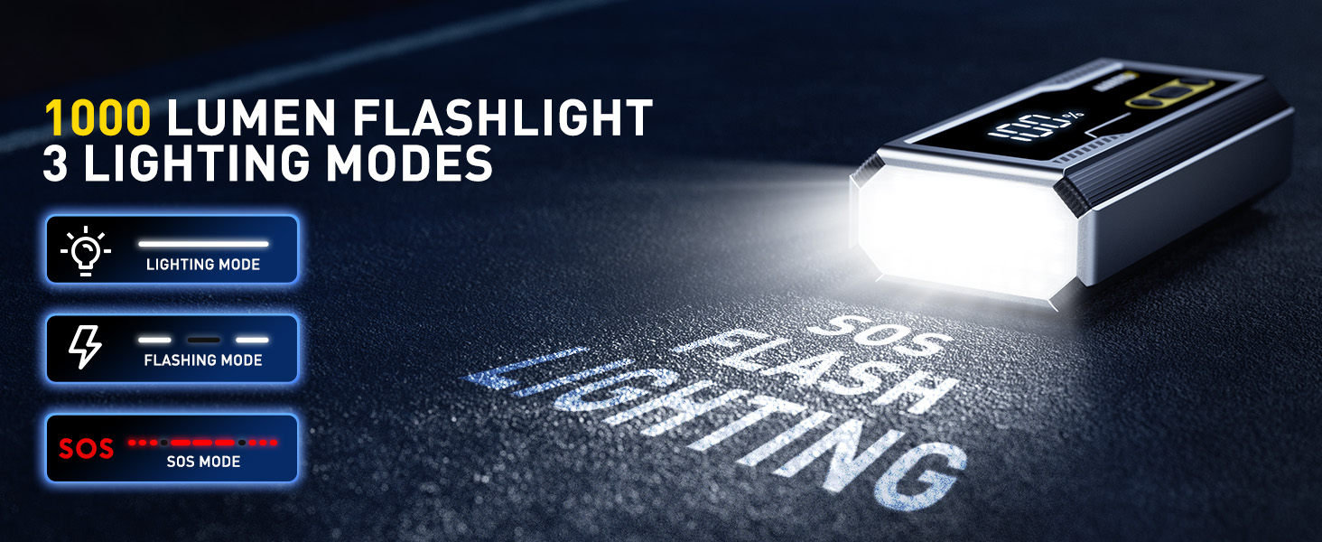 portable battery jump starter for car