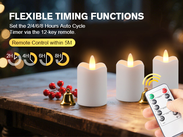 rechargeable tea lights