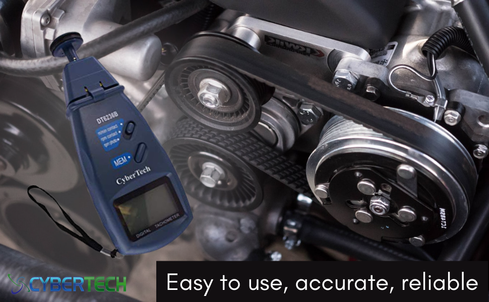 tachometer over motor