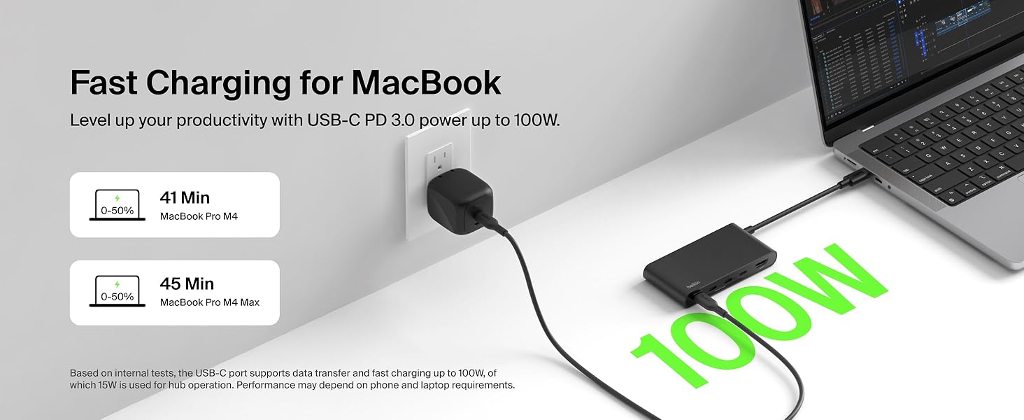 Belkin Connect 5-Port USB-C HBelkin Connect 5-Port USB-C Hub with 4K HDMIub with 4K HDMI