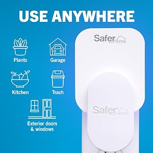 use the safer home indoor fly trap near plants, pet areas, and exterior doors, in kitchens, garages