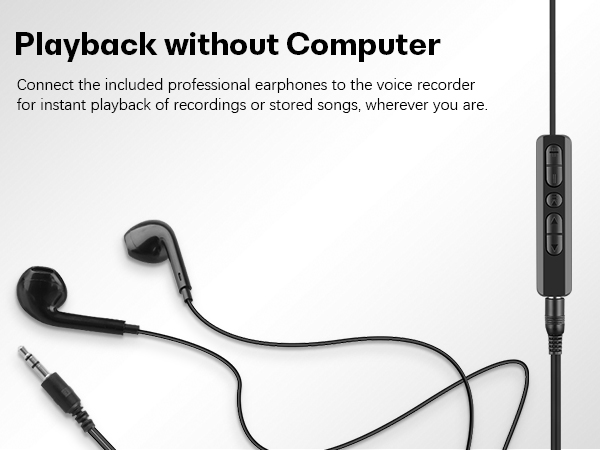 Playback without Computer