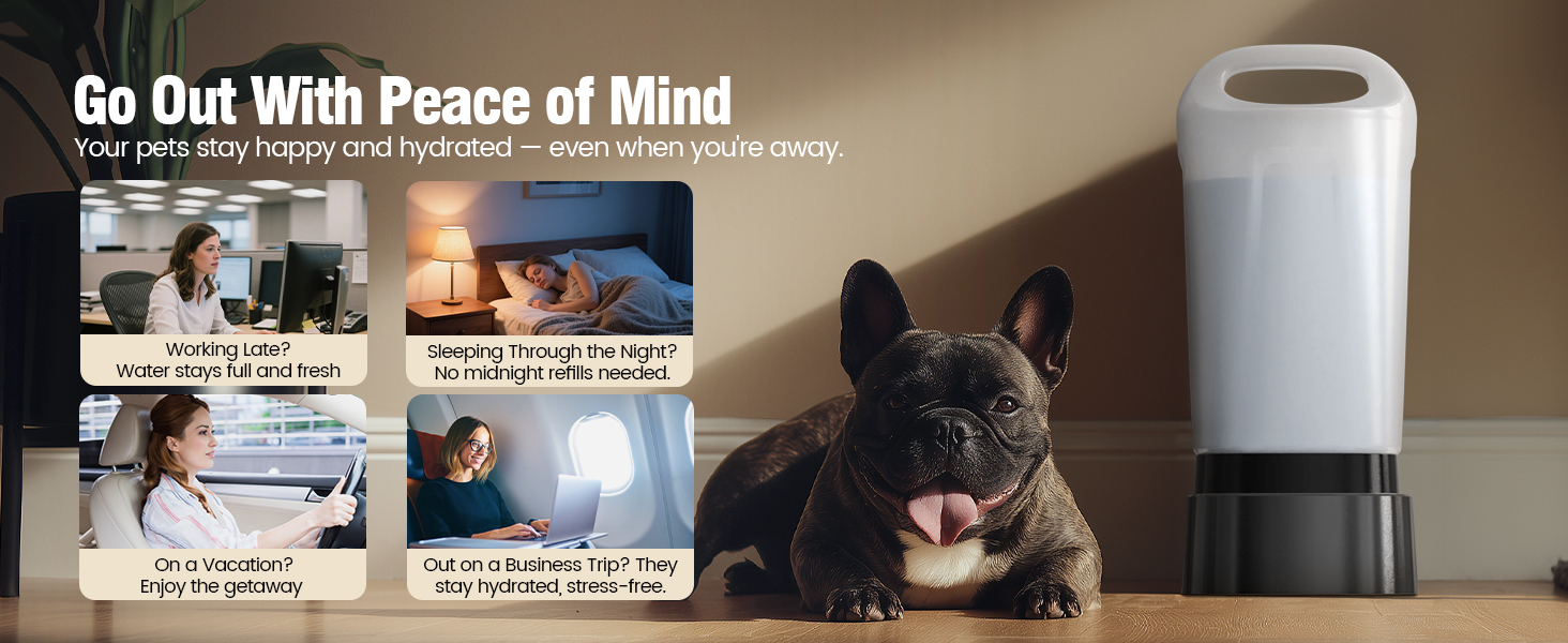 dog water bowl dispenser