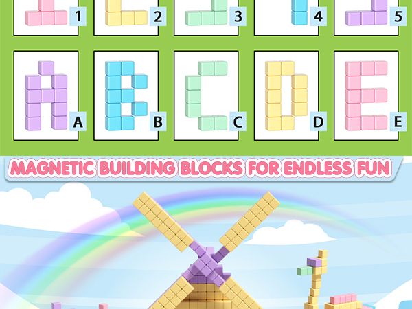 magnet building cubes