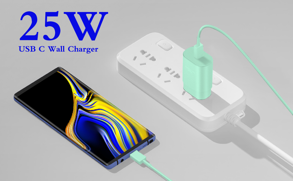 Samsung Charger type c green
