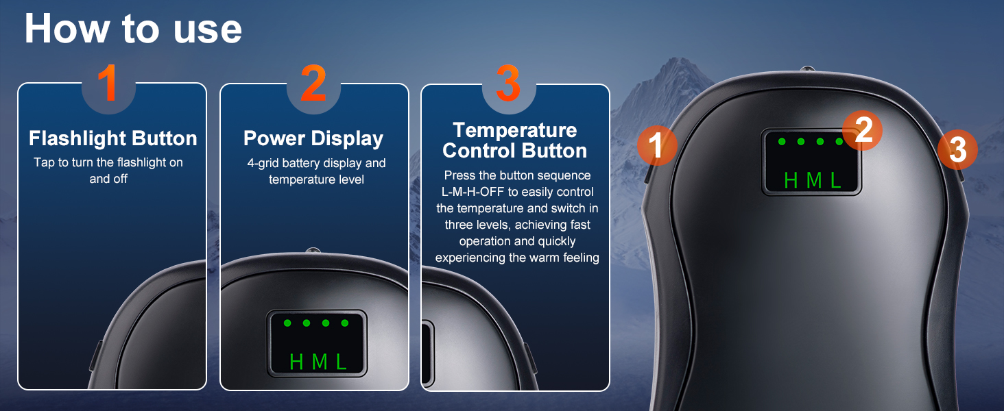 portable hand warmer