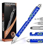Fathers Day Dad Gifts from Daughter Son, 9 in 1 Multi Tool Pen, Cool Tool Gifts for boyfriend Hus...