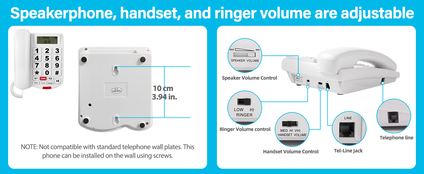 telephone landline senior phones for elderly