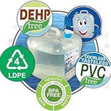 camping water jug bpa free 