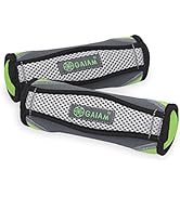 Gaiam Hand Weights for Women &amp; Men Soft Dumbbell Walking Hand Weight Sets with Hand Strap - Walki...