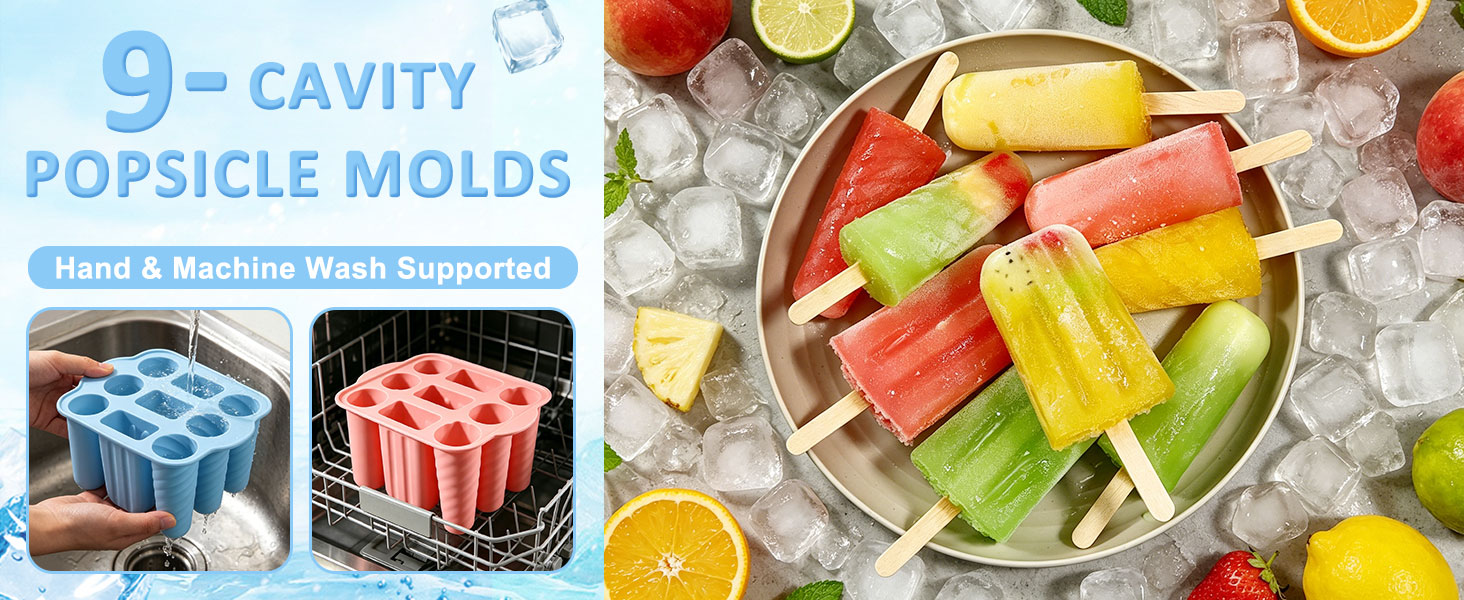 homemade popsicle molds