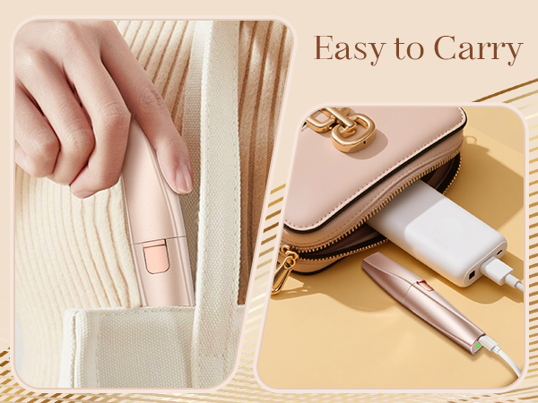 eyebrow trimmer and facial hair remover