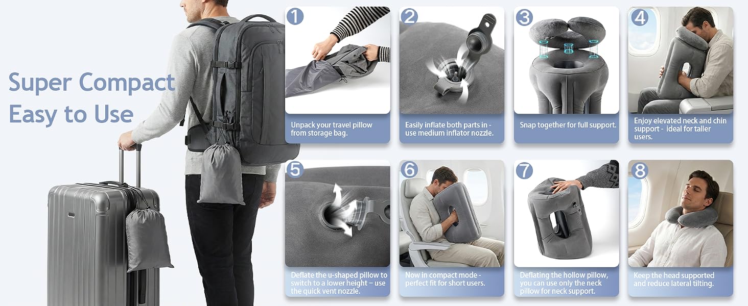airplane pillow