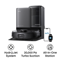 eufy C28 Robot Vacuum Cleaner and Mop Combo, 15,000 Pa, HydroJet Roller Mop