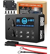 IZTOSS 12V 100W Multifunction Mini Power Box Camping Electrical Power System with LED Lighting US...