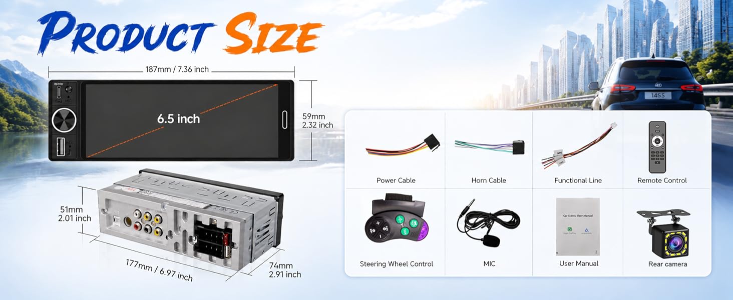 single din carplay
