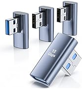 DuHeSin 4 Pack USB 90 Degree Adapter