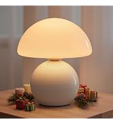 NIORSUN Wireless Mushroom Lamp,Table Lamp for Bedroom, Portables Cordless Lamps,Wireless lamp,Sma...
